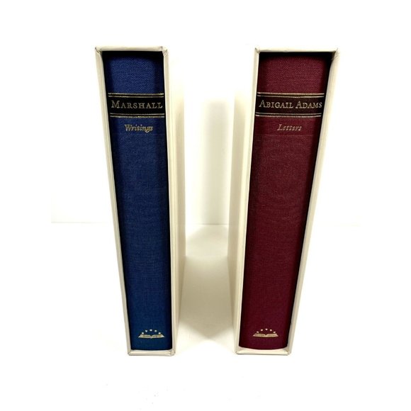 MARSHALL Writings & Abigail Adams Letters Library of America Books & Slip Covers - Picture 2 of 10